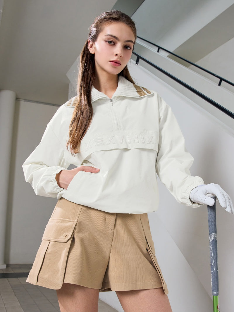 【未使用】1piu1uguale3ハーフジップレディース 1PIU1UGUALE3 GOLF - 【EVEN掲載商品】【レディース】 113 GOLF HALF