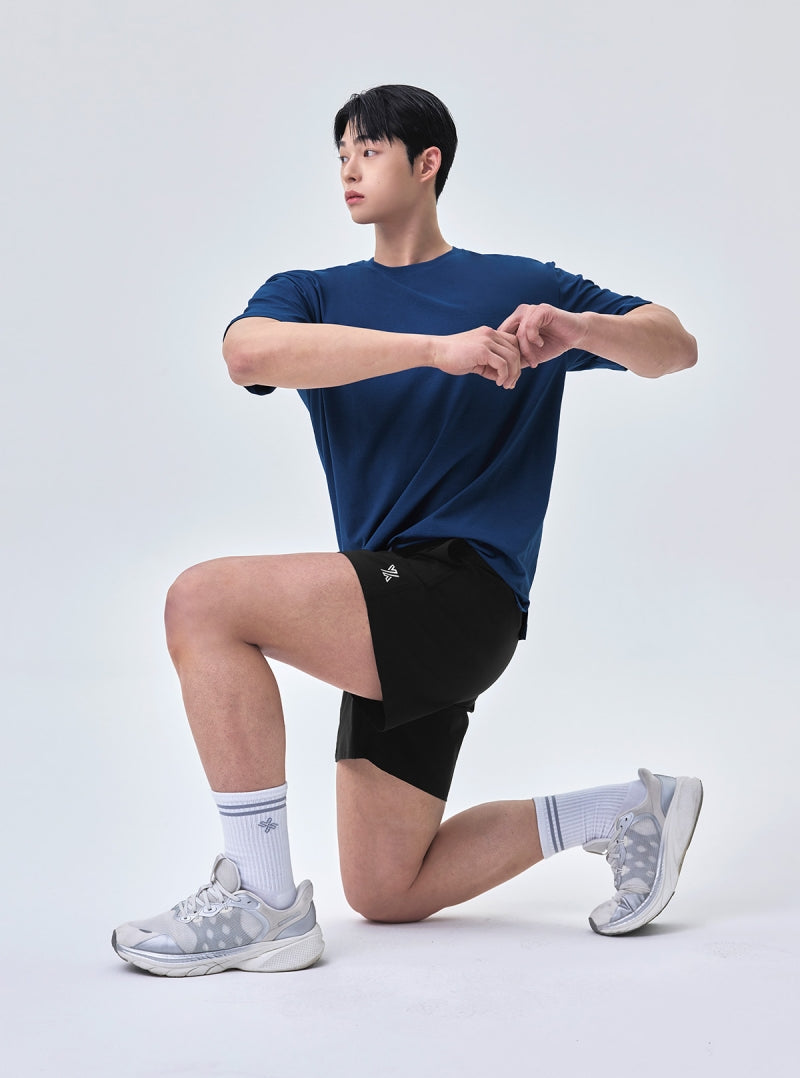 オールウェイズ パーフェクト ストレッチ ショートパンツ 5分丈 5.5分丈