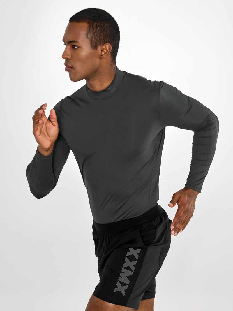 GT2163G モックネックオールシーズンベースレイヤー