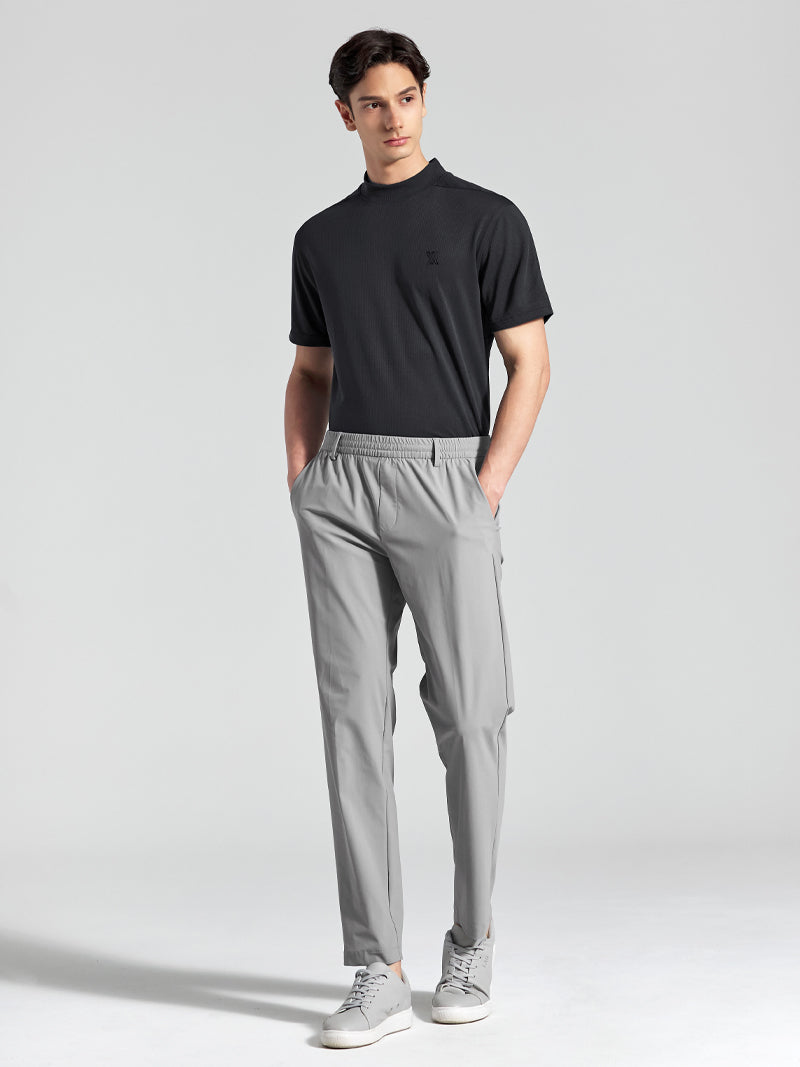 GT2164G モックネックテクニカル半袖