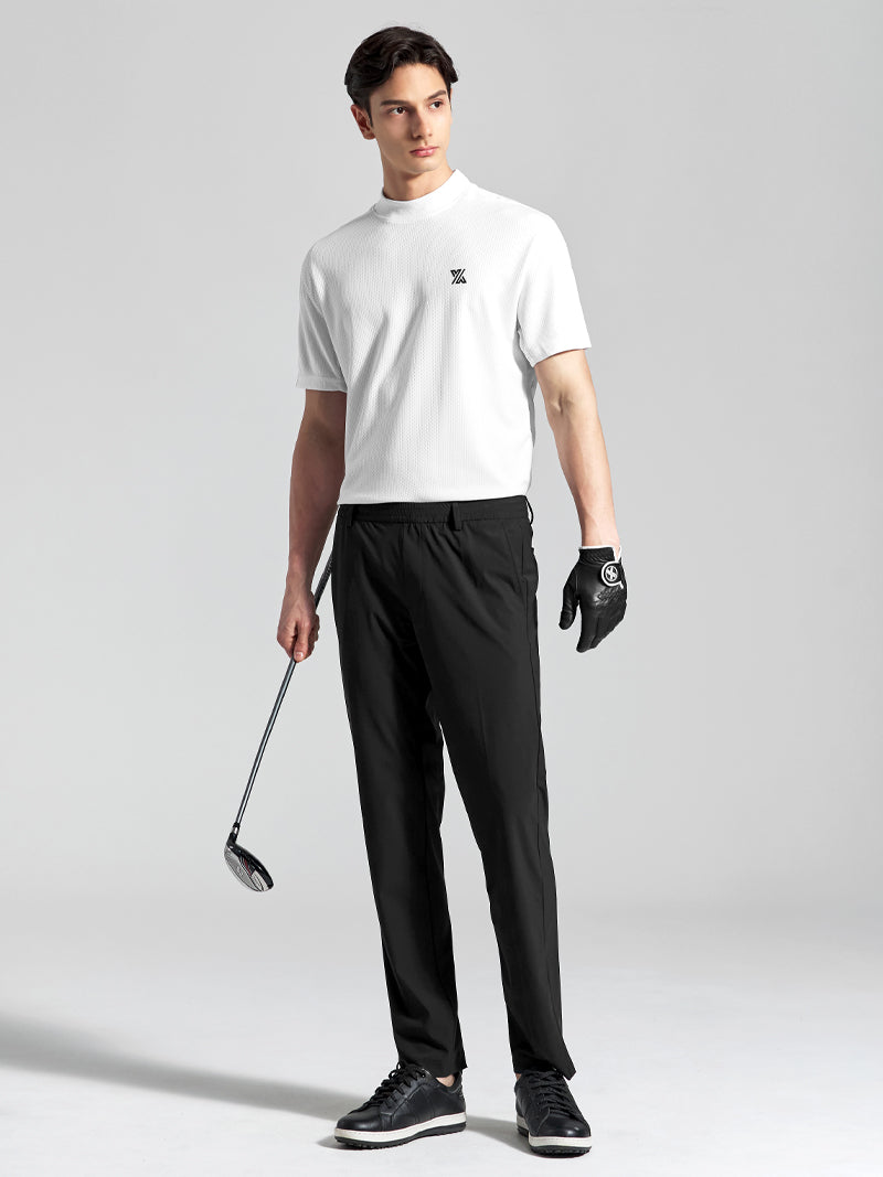 GT2164G モックネックテクニカル半袖