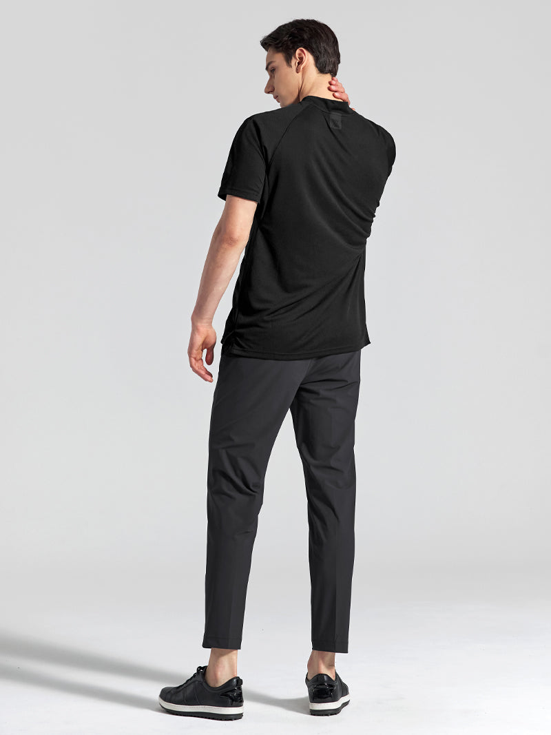 GT2164G モックネックテクニカル半袖