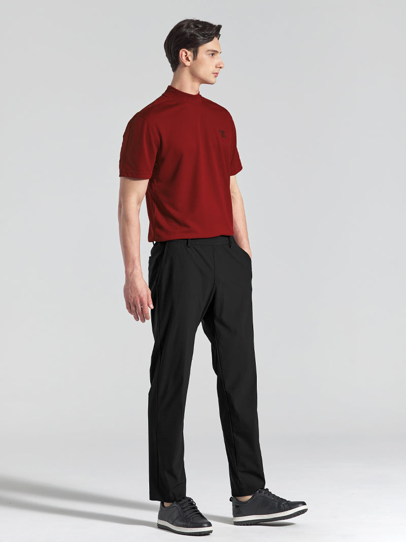 GT2164G モックネックテクニカル半袖