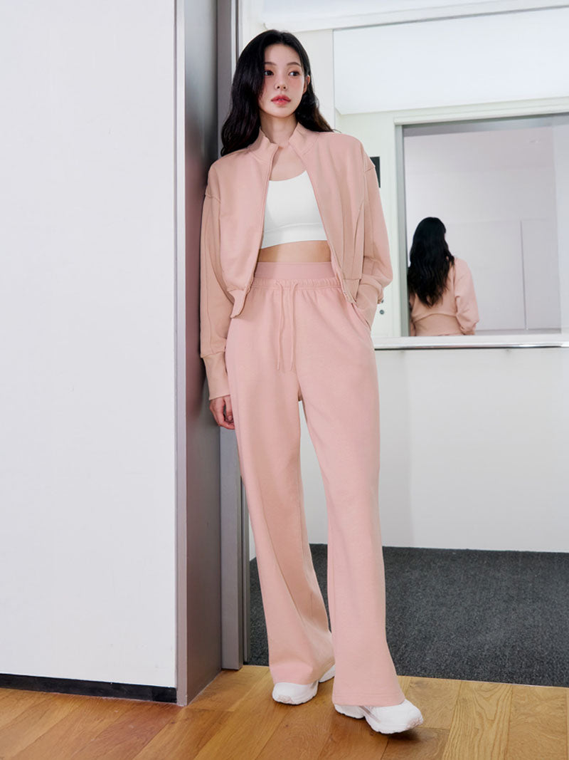 【SET】ジャケット & ワイドパンツ