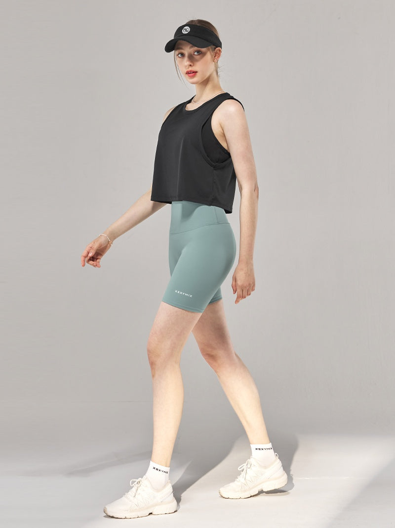 XWFSG02H2 BLACK LABEL シグネチャー360N 3.5分丈 レギンス