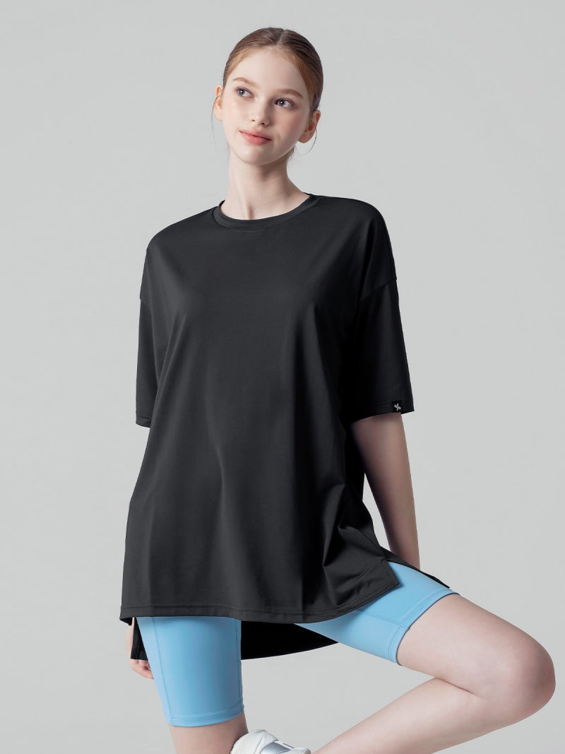 XA5204T リフレクターロゴ入り オーバーフィット 半袖