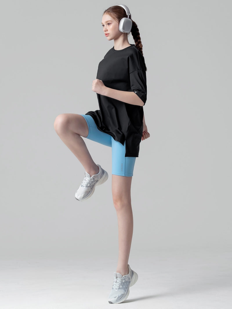 XA5204T リフレクターロゴ入り オーバーフィット 半袖