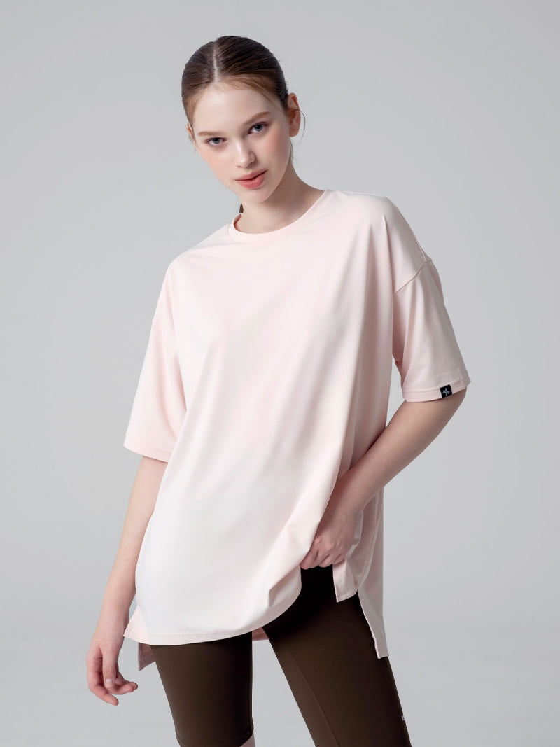 XA5204T リフレクターロゴ入り オーバーフィット 半袖