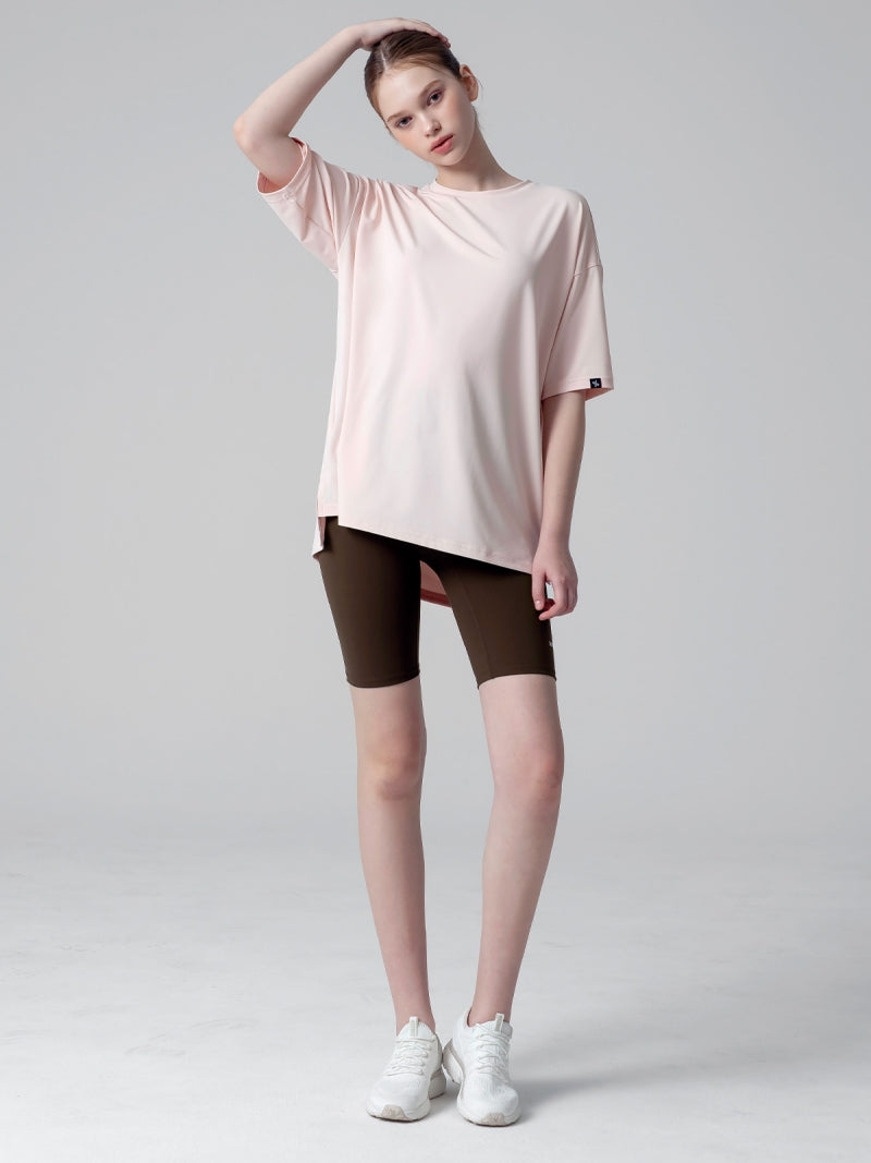 XA5204T リフレクターロゴ入り オーバーフィット 半袖