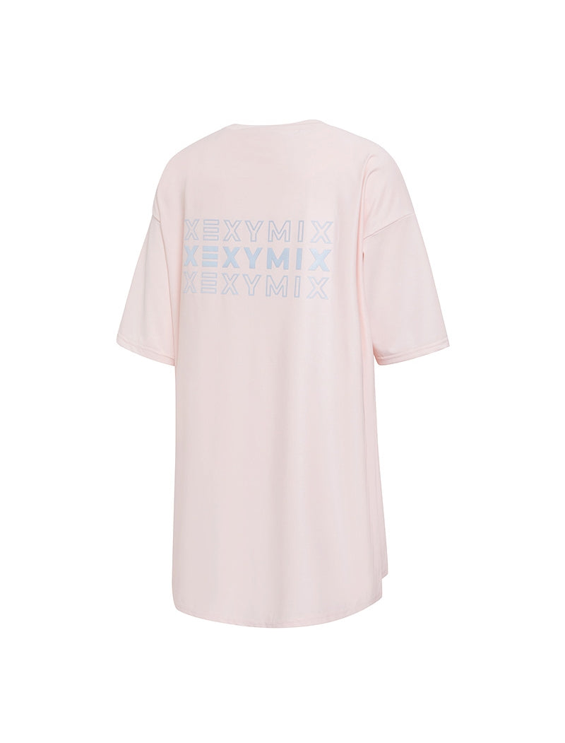 XA5204T リフレクターロゴ入り オーバーフィット 半袖