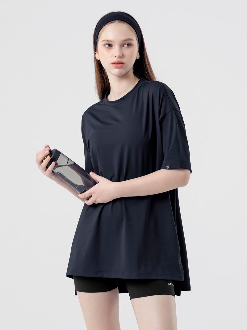 XA5204T リフレクターロゴ入り オーバーフィット 半袖