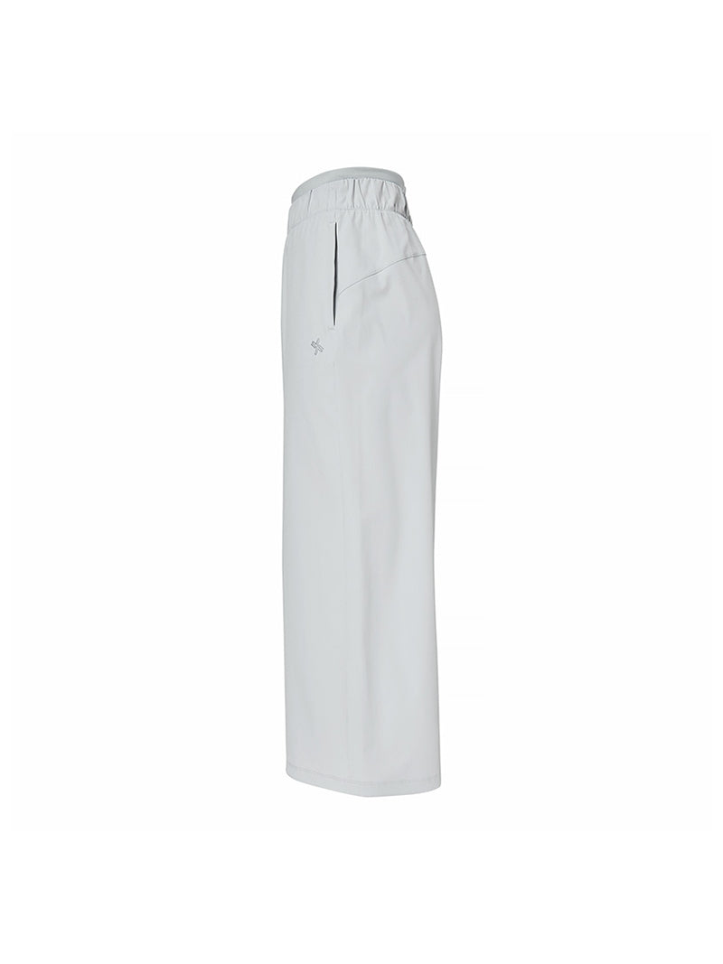 ダブルバンディング 8.5分丈 ワイドパンツ