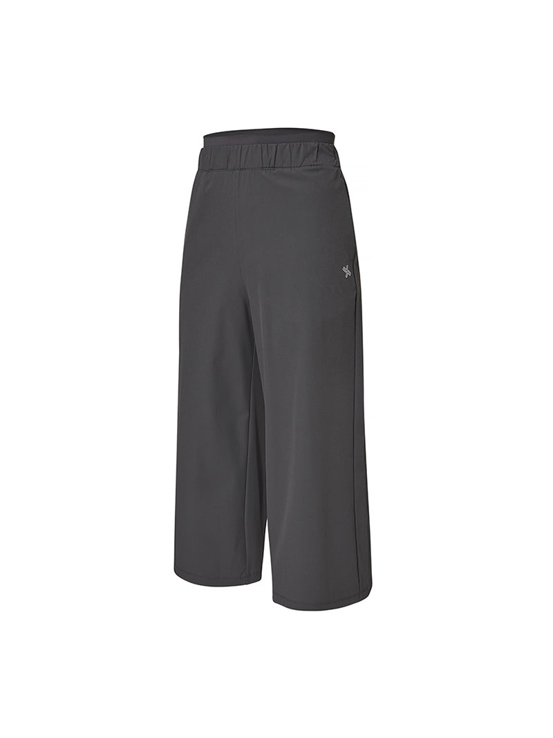ダブルバンディング 8.5分丈 ワイドパンツ