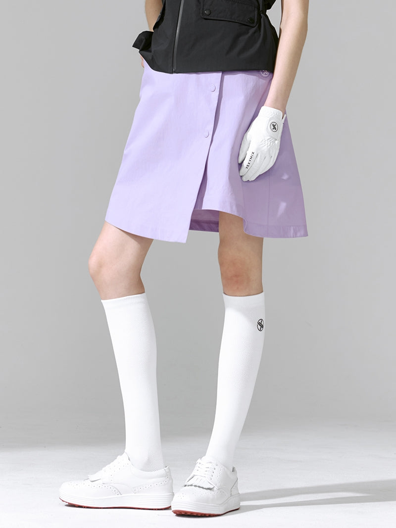 ウェザープルーフ アシンメトリー ラップ レインスカート