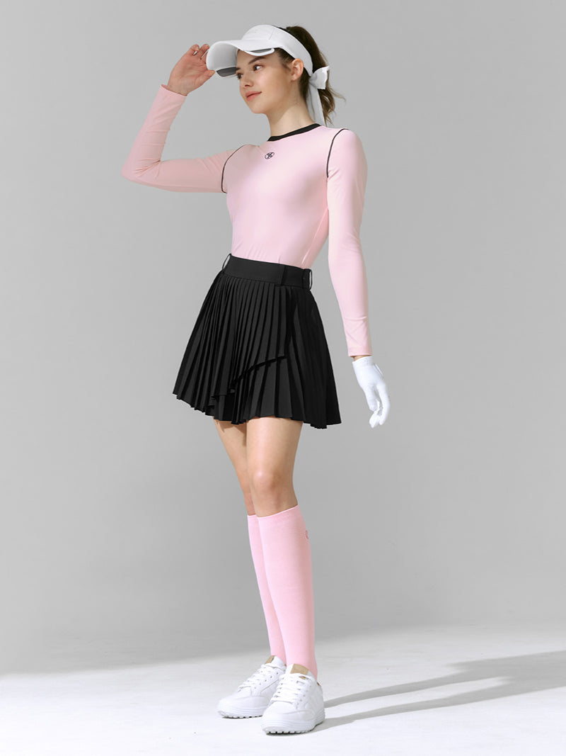 マジックホール プリーツスカート インナーパンツ付き