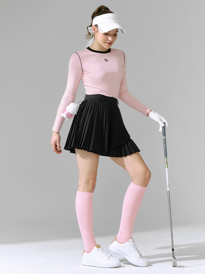 マジックホール プリーツスカート インナーパンツ付き