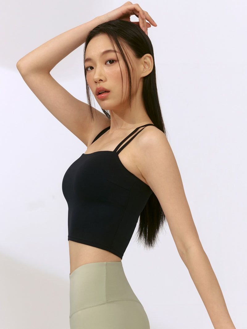 BLACK LABEL シグネチャーパワーライズ ダブルストラップ ブラトップ