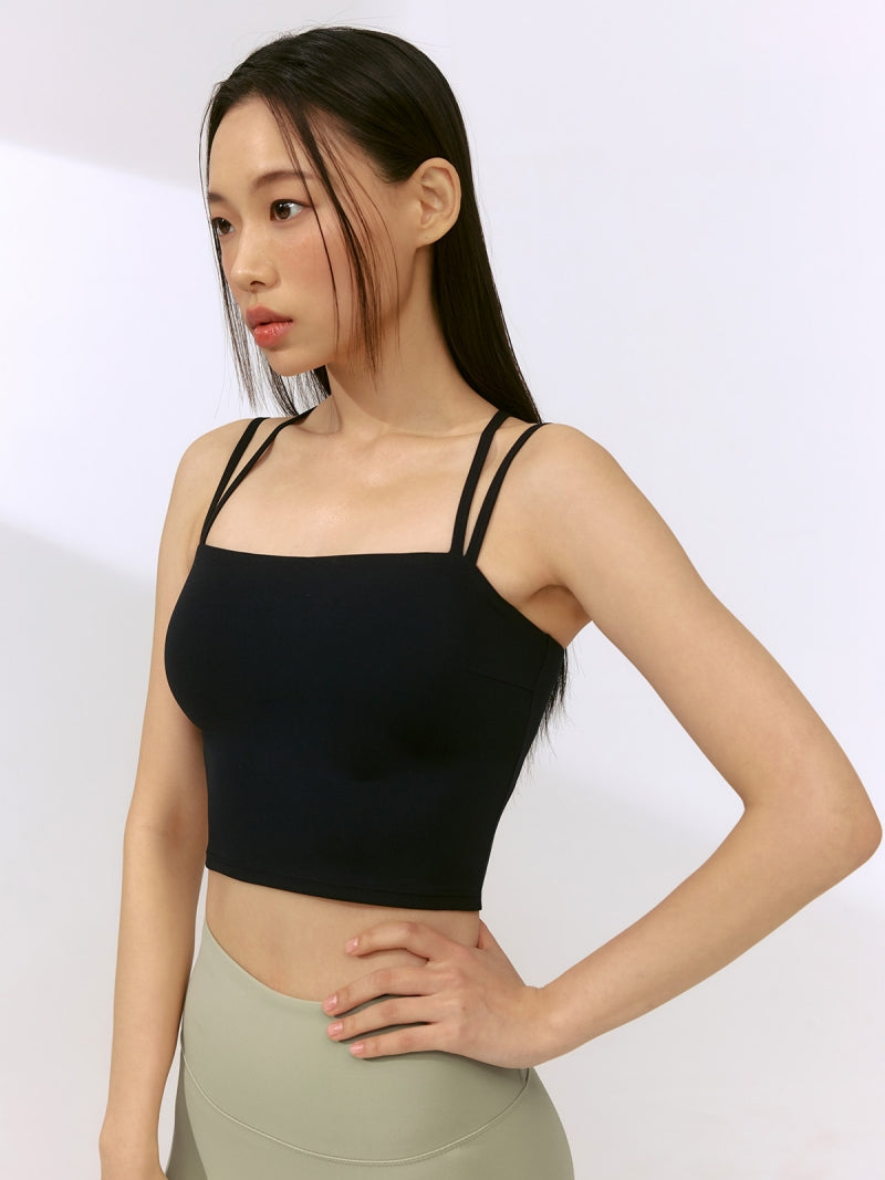 BLACK LABEL シグネチャーパワーライズ ダブルストラップ ブラトップ
