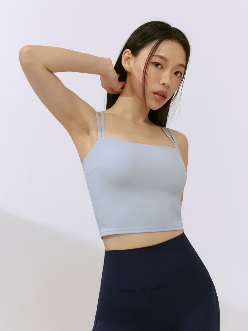 BLACK LABEL シグネチャーパワーライズ ダブルストラップ ブラトップ