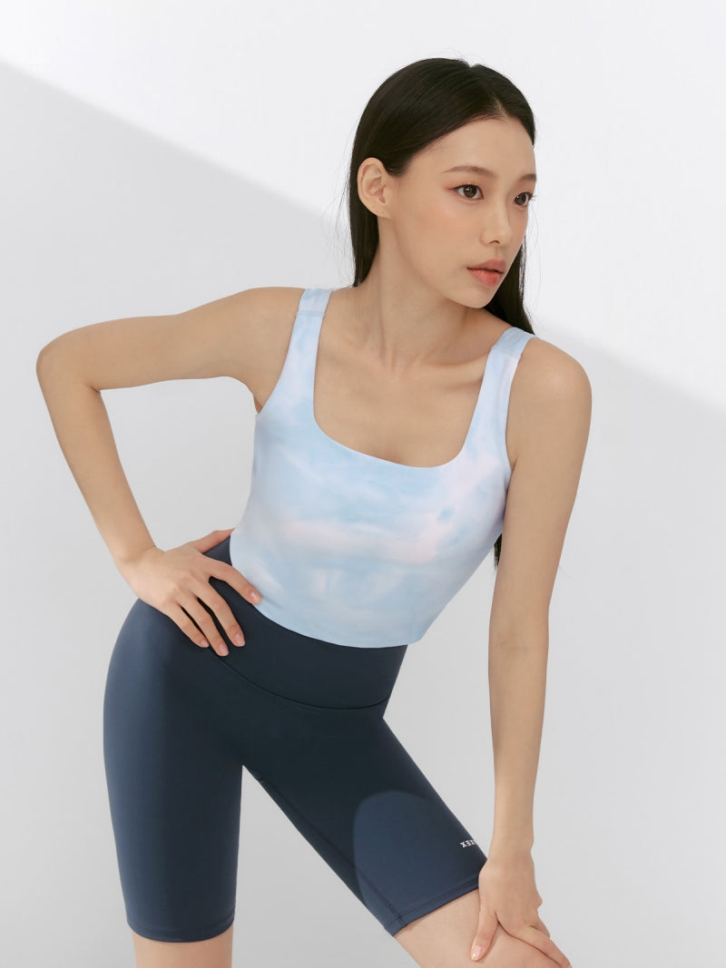 コンフォートファイン タイダイ染め ブラトップ