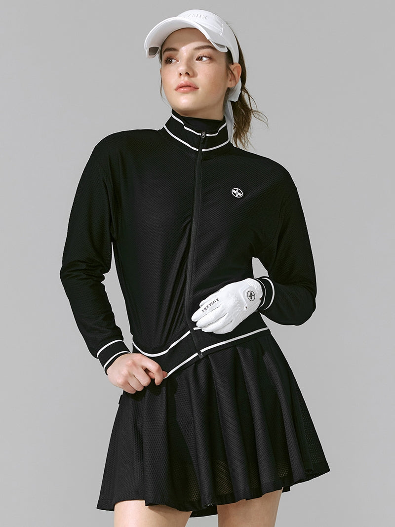 ライトメッシュ ハイネック ジャンパー (単品)