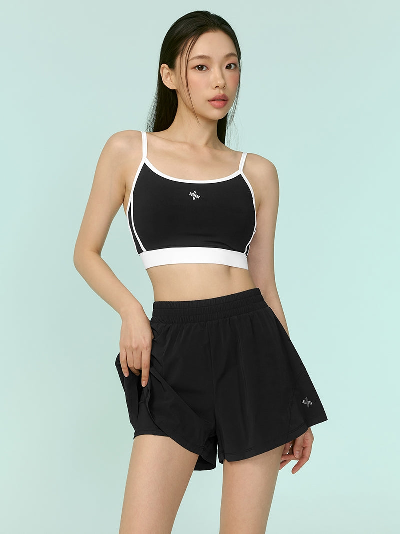 エアリー フレア インナー付き ショートパンツ