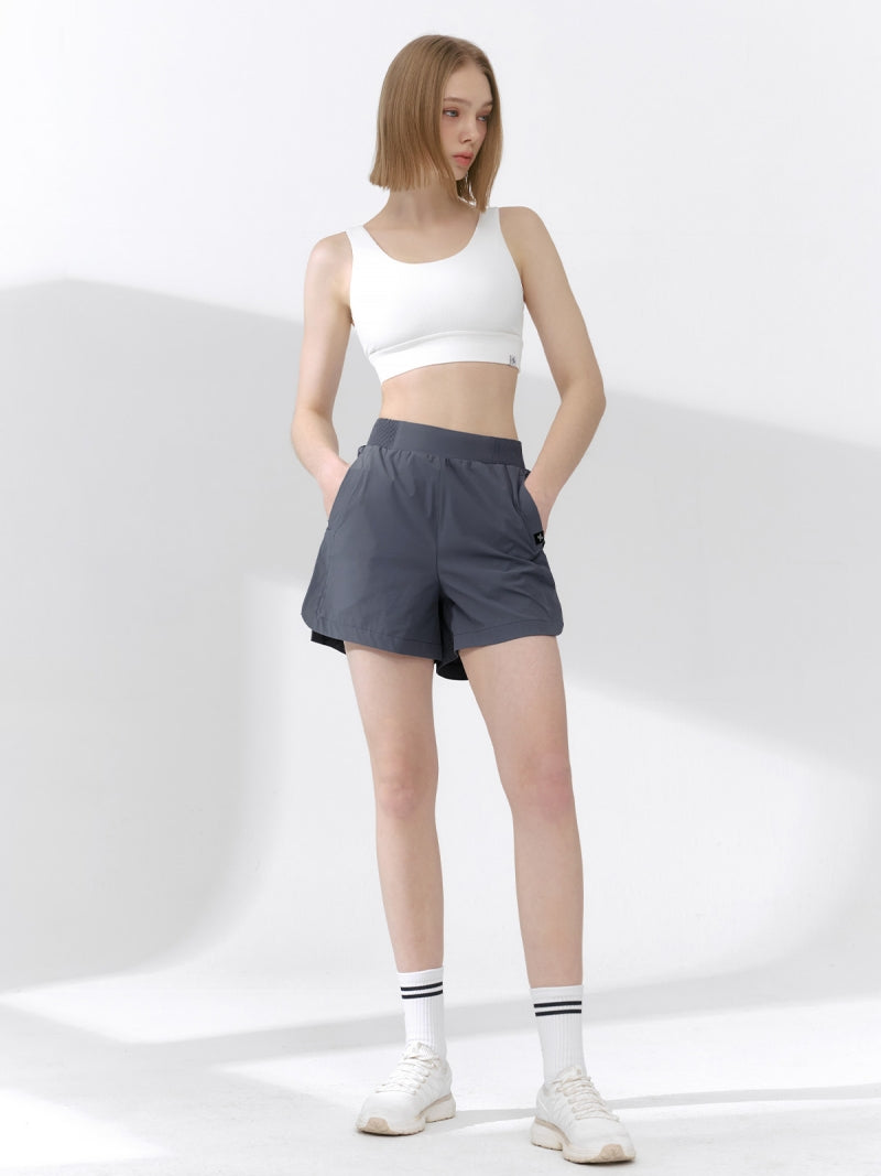 ウエストバンド コンフォート ショートパンツ