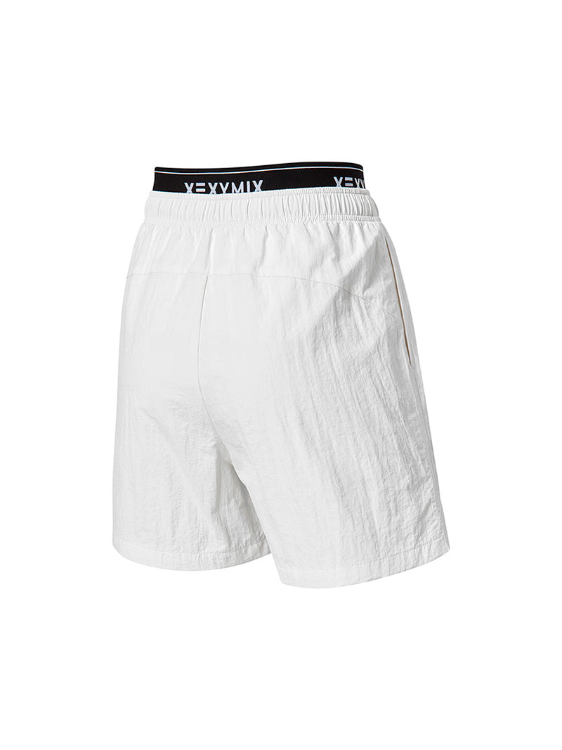 ロゴ入り ウーブン ショートパンツ