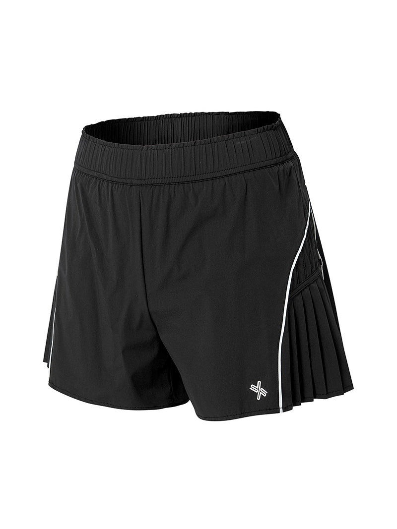 サマーグロウ プリーツ インナー付き ショートパンツ