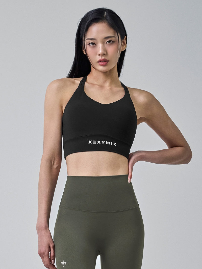 BLACK LABEL シグネチャー パワーライズ ダブル ホルターネック ブラトップ