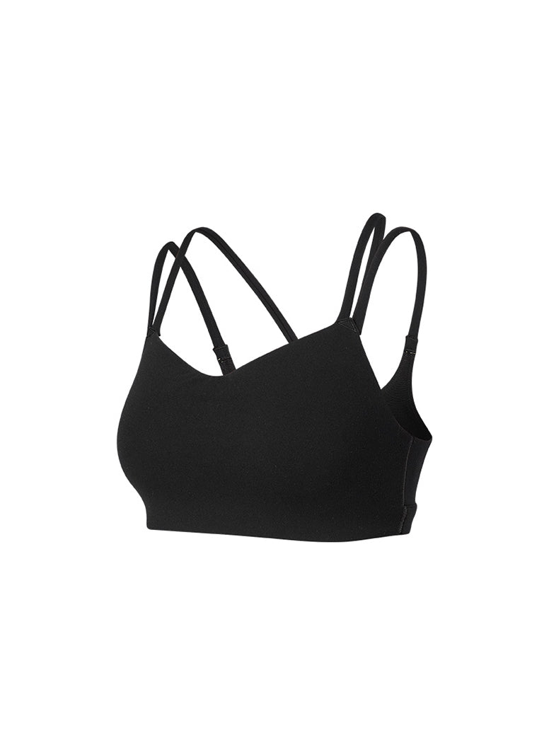 BLACK LABEL シグネチャー パワーライズ パッド一体型 ストラップ ブラトップ