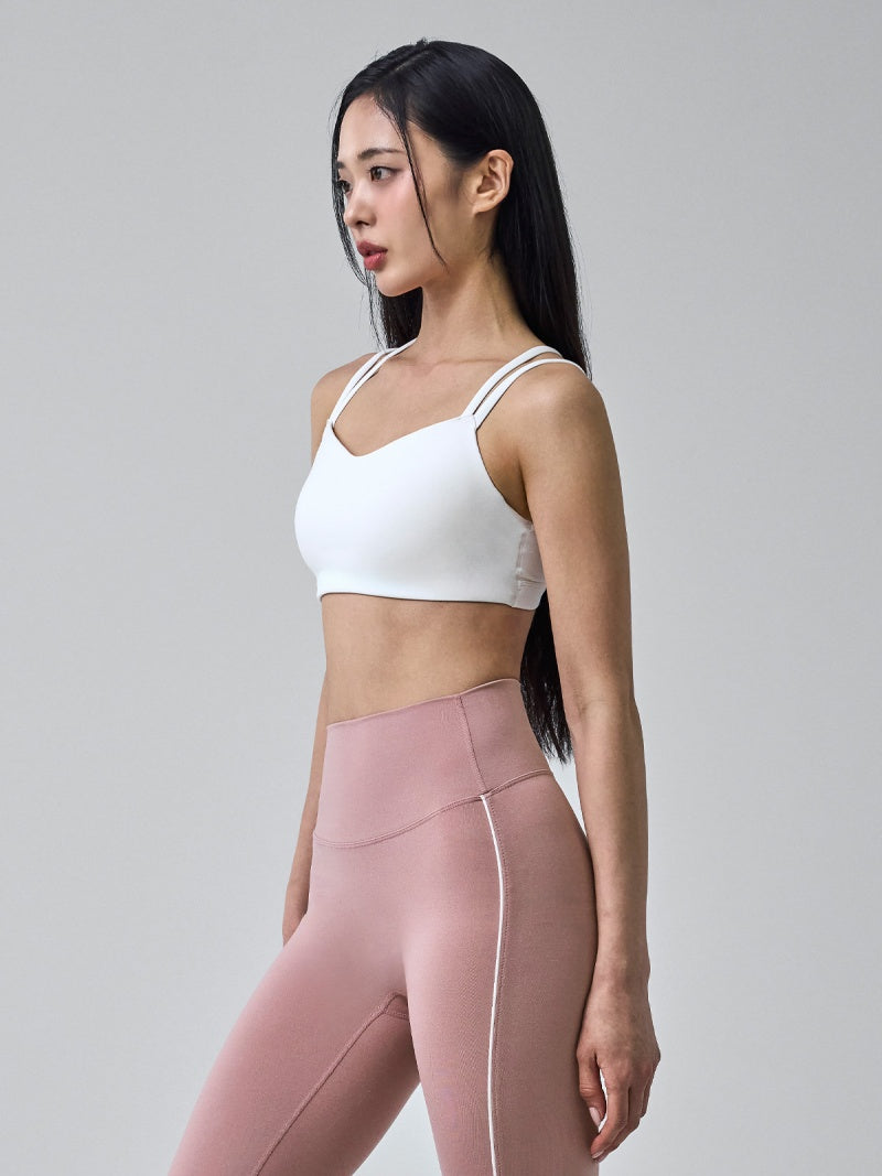 BLACK LABEL シグネチャー パワーライズ パッド一体型 ストラップ ブラトップ