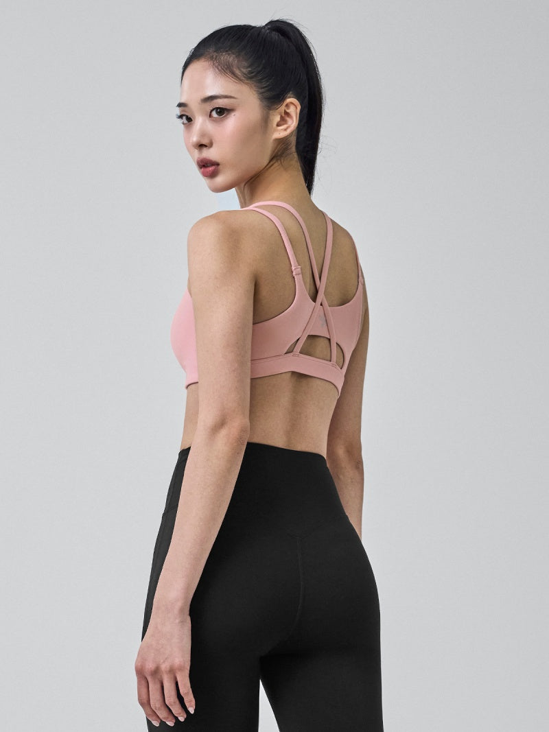 BLACK LABEL シグネチャー パワーライズ パッド一体型 ストラップ ブラトップ