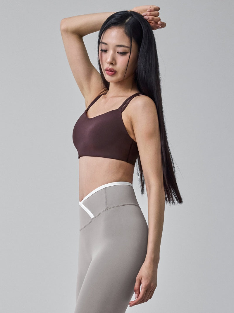 BLACK LABEL シグネチャー パワーライズ パッド一体型 ストラップ ブラトップ