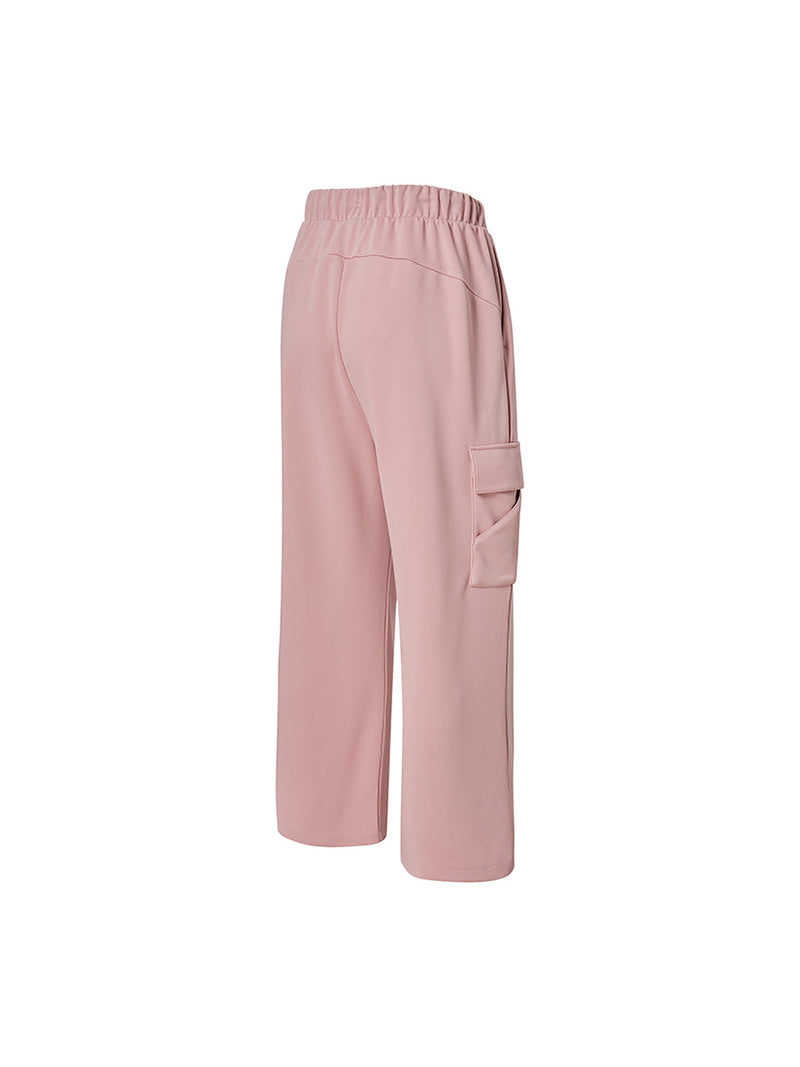 スムース カーゴ ワイドパンツ