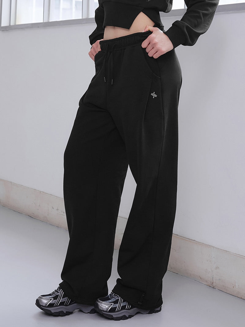 ソフトタッチ タック入り ワイドパンツ (単品)