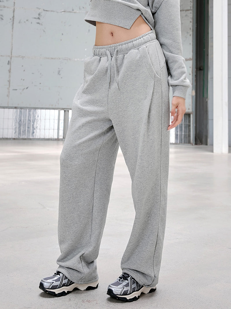 ソフトタッチ タック入り ワイドパンツ (単品)