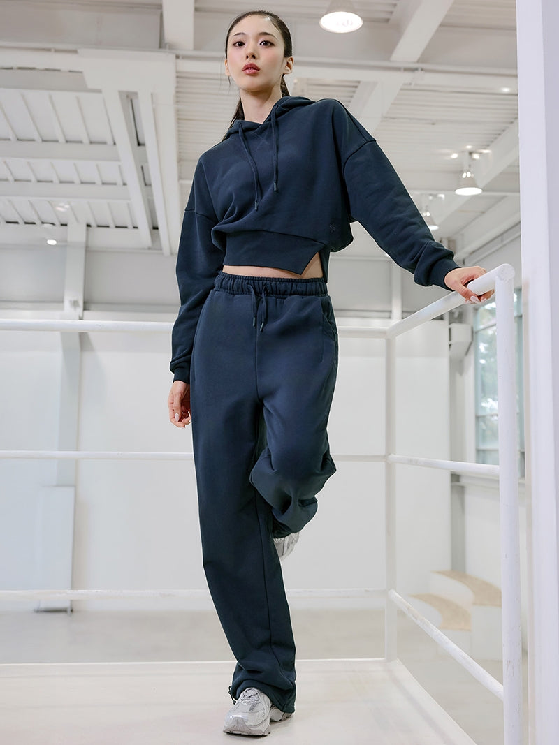 ソフトタッチ タック入り ワイドパンツ (単品)