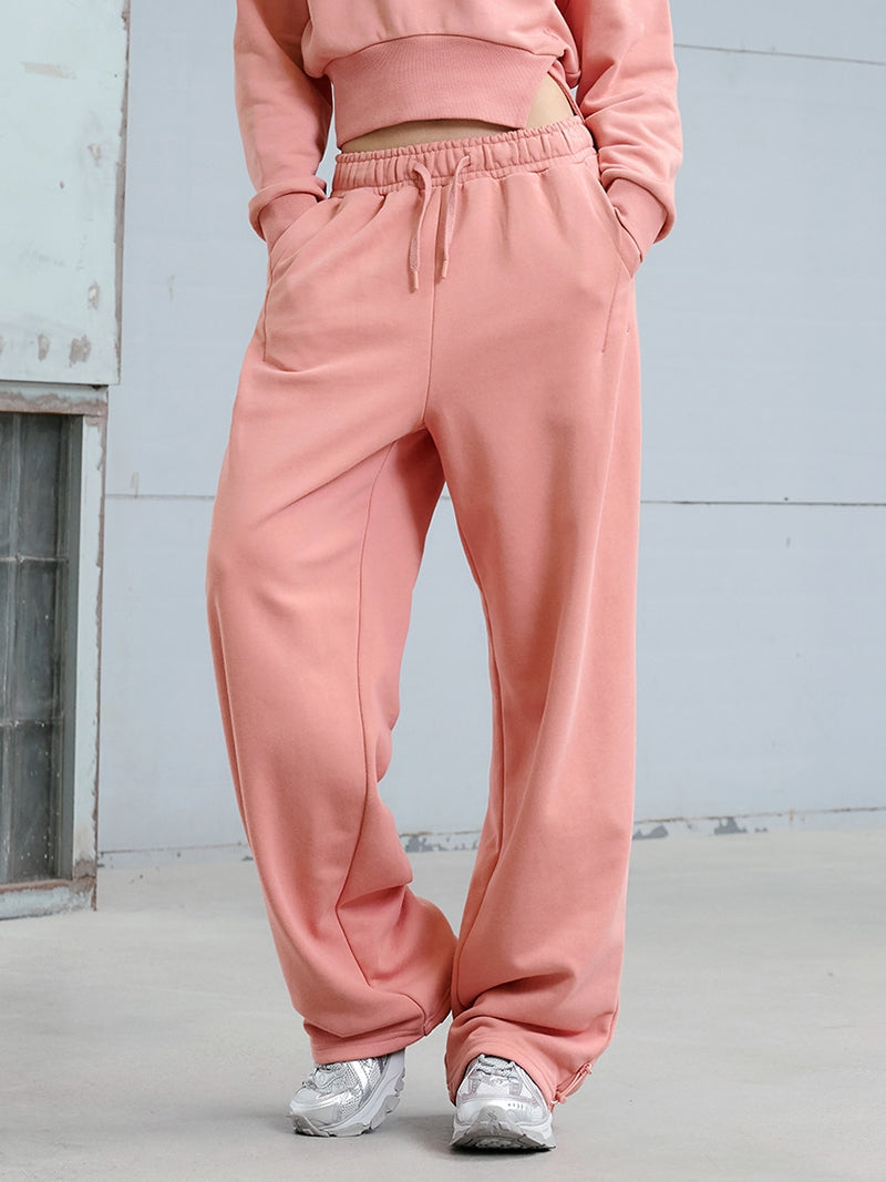 ソフトタッチ タック入り ワイドパンツ (単品)