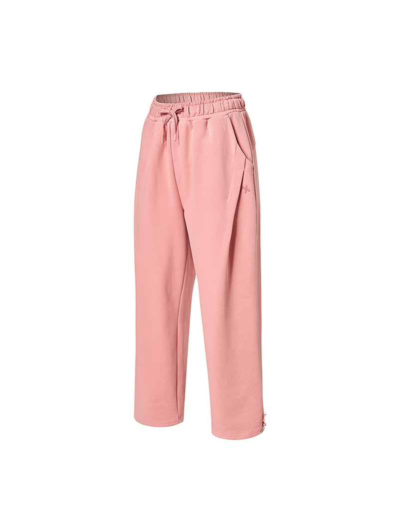 ソフトタッチ タック入り ワイドパンツ (単品)