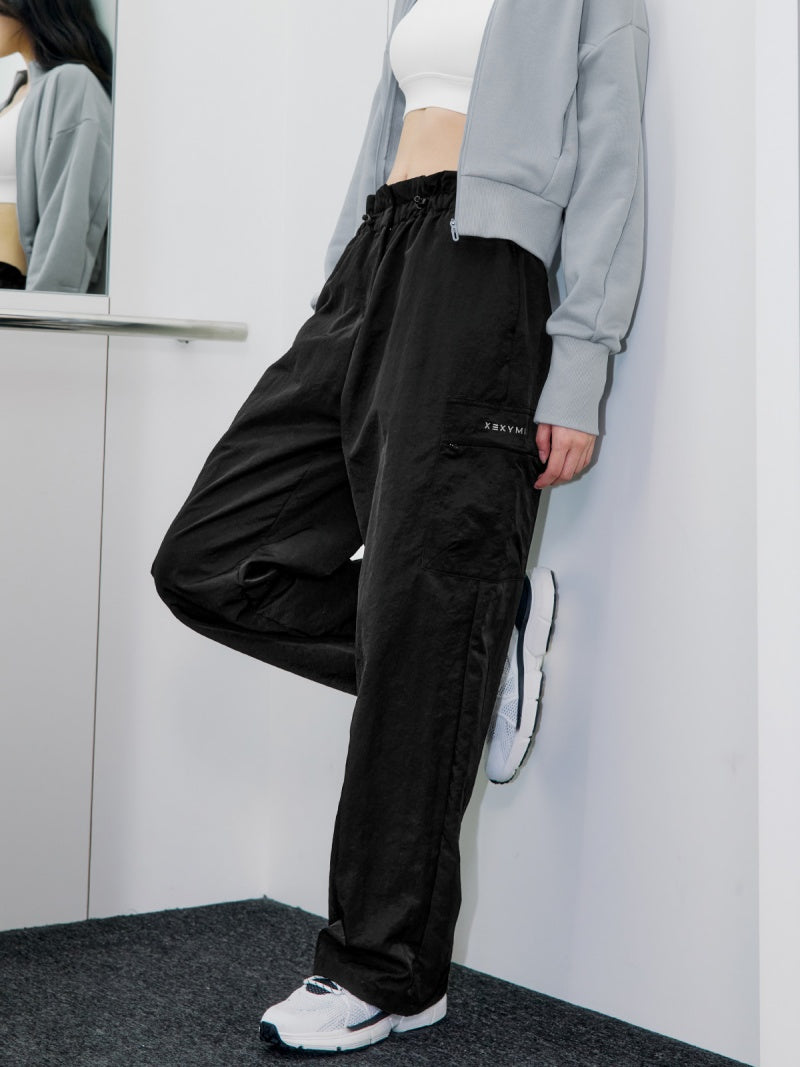 ウエストポイント カーゴ風 ワイドパンツ