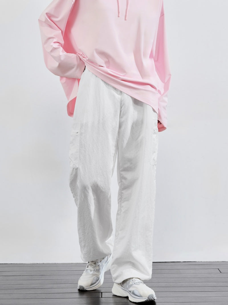ウエストポイント カーゴ風 ワイドパンツ