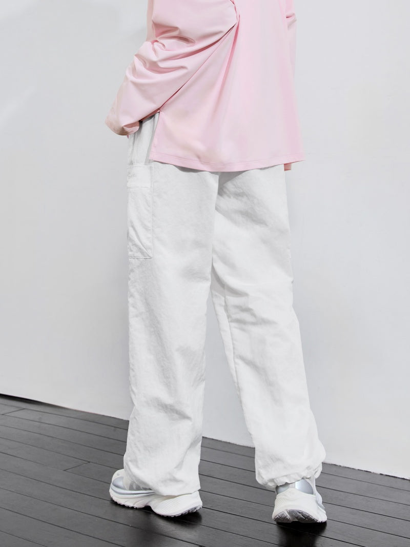ウエストポイント カーゴ風 ワイドパンツ