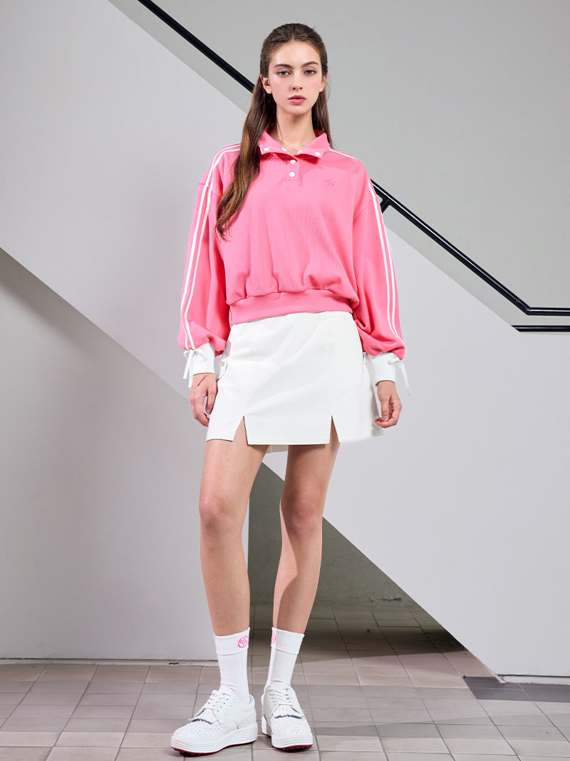 コーデュロイ バックプリーツ スカート