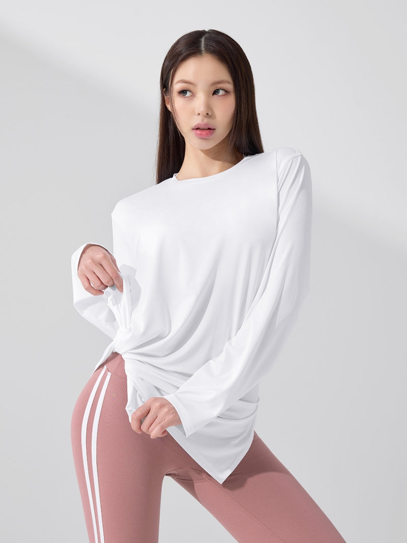 ICE FEATHER LIGHT ルーズフィット 長袖