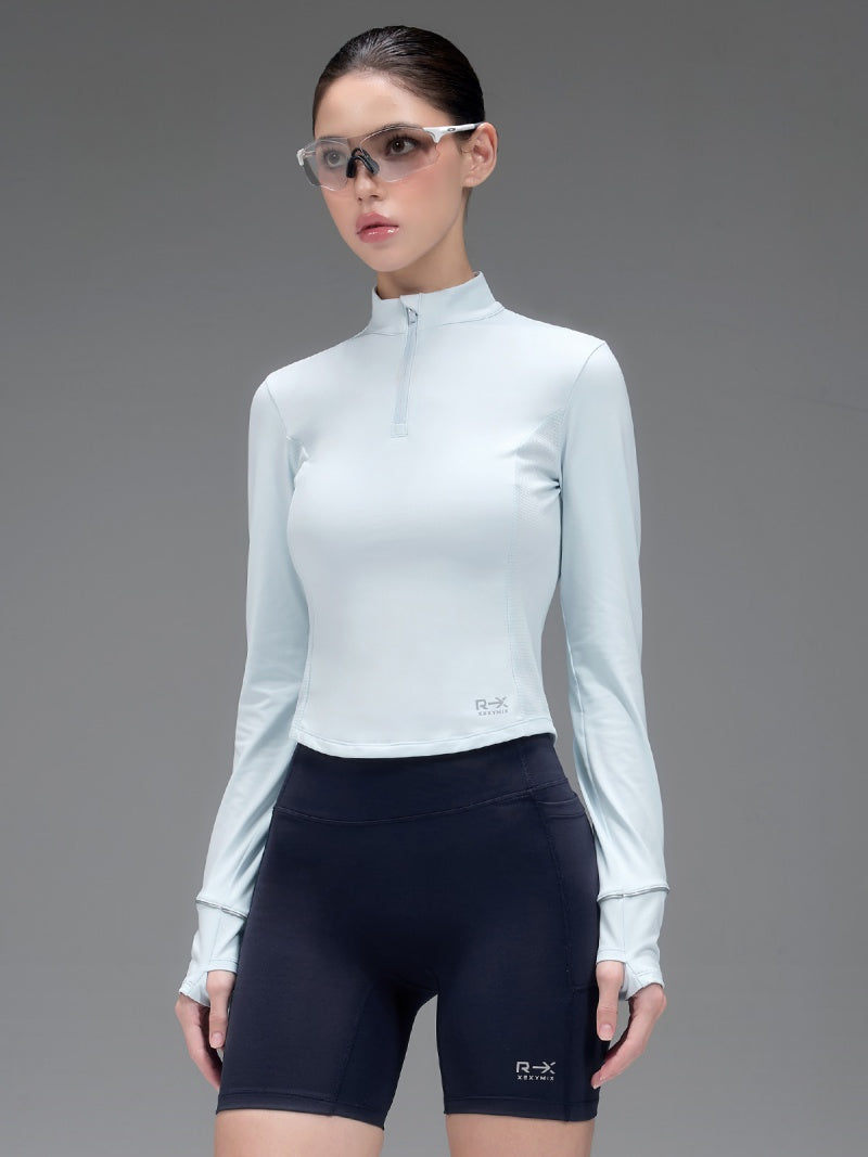 RX 裏微起毛 指穴付き 長袖