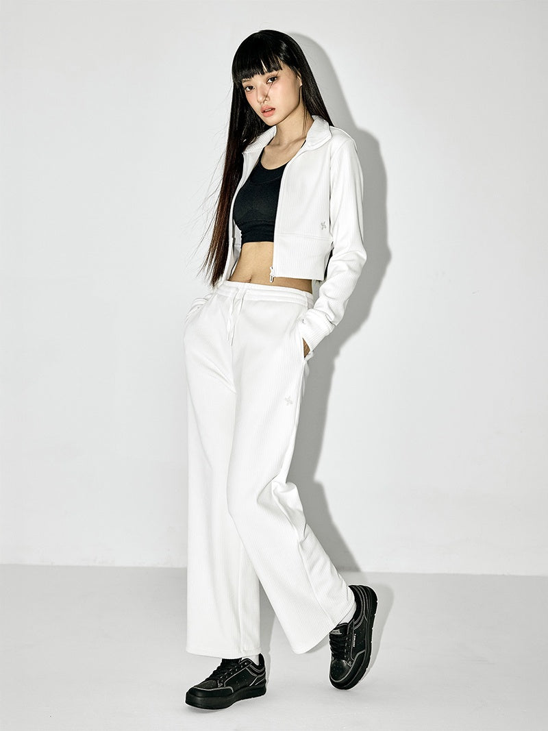 ベロア コーデュロイ ワイドパンツ (単品)