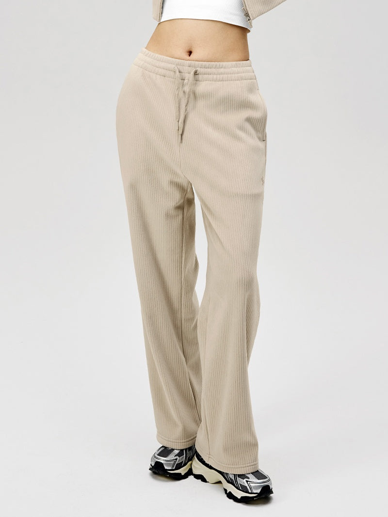 ベロア コーデュロイ ワイドパンツ (単品)