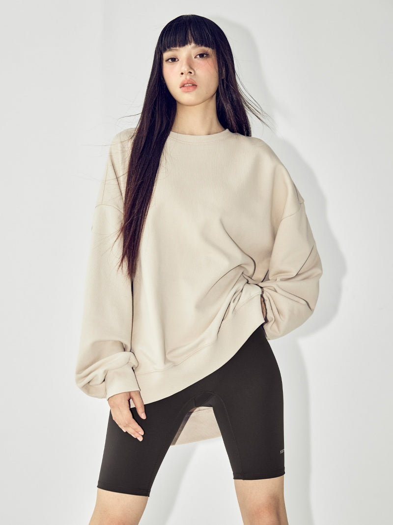 アイトレーナー ソフトタッチ オーバーフィット トレーナー