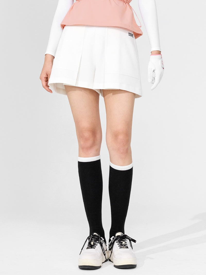 XGFSH02H3 台形キュロット ショートパンツ